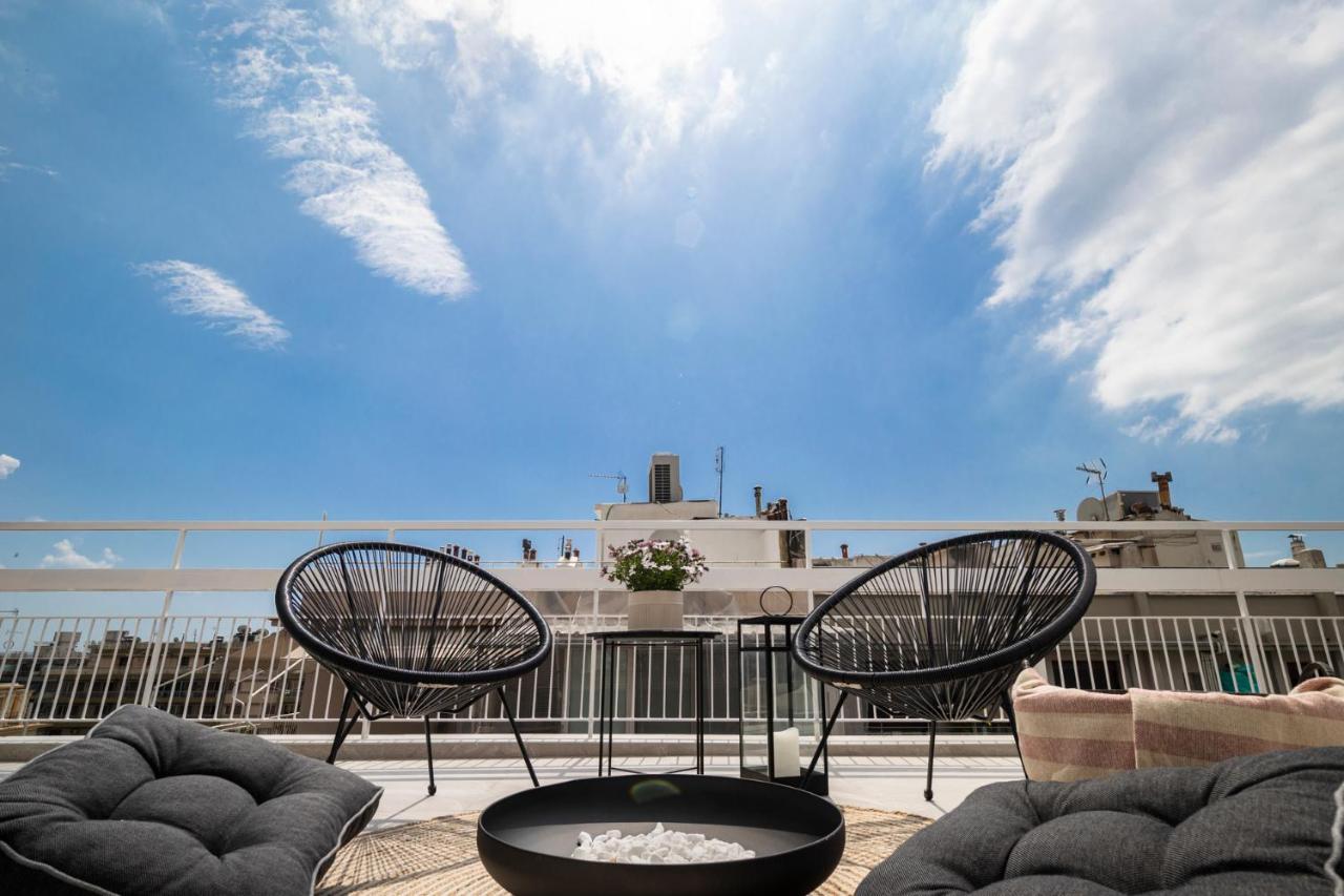 Appartamento Ares Penthouse Salonicco Esterno foto